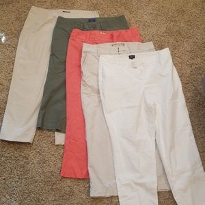 BUNDLE - 5 Pairs of Capris